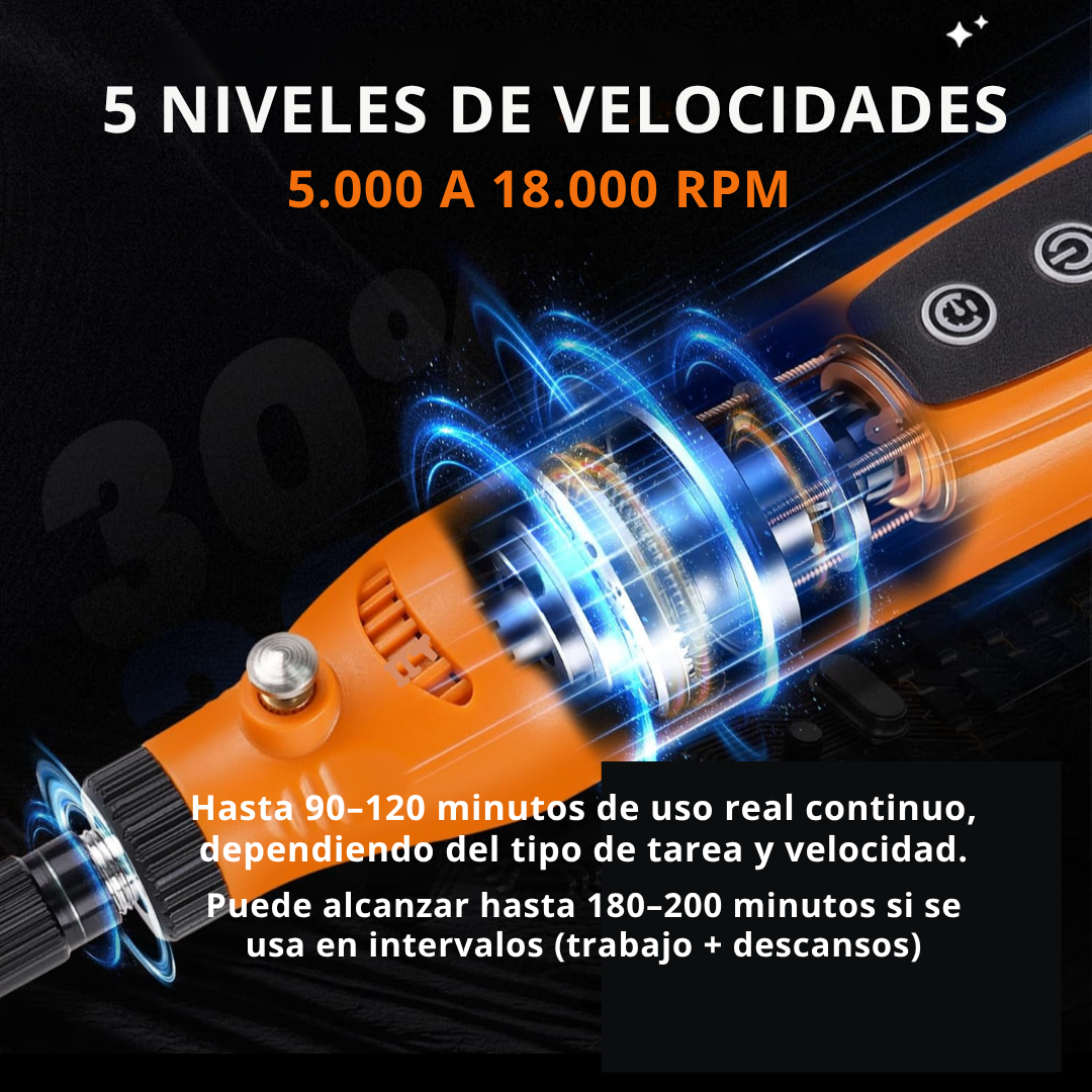 Mini Taladro Multiunción Inalambrico USB