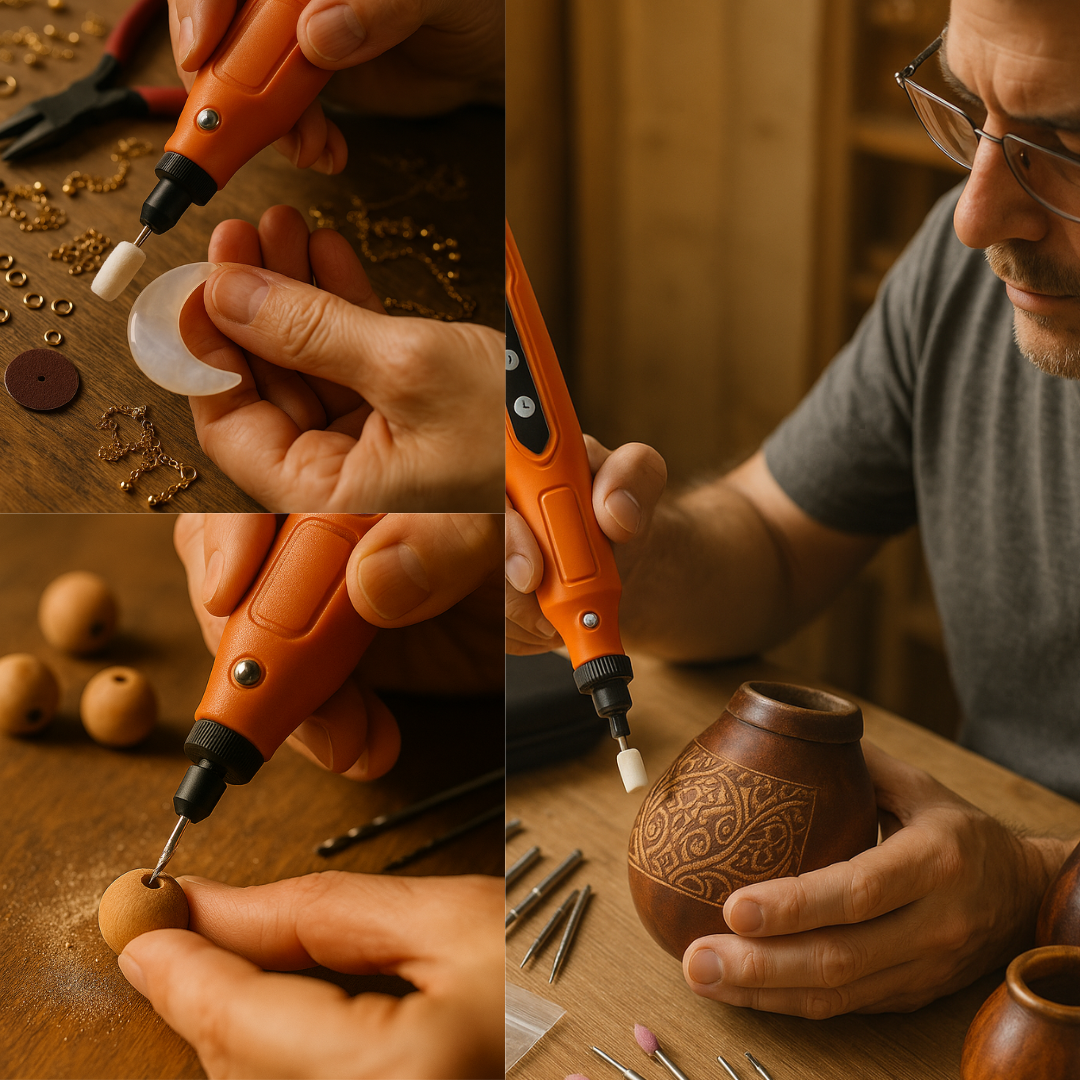 Mini Taladro Multiunción Inalambrico USB